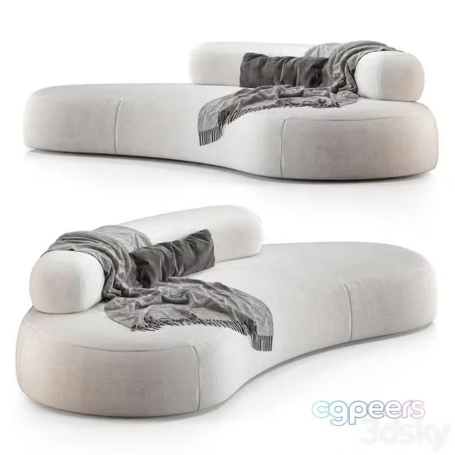 3ds Max Free – Bubble Rock Sofa by Living Divani