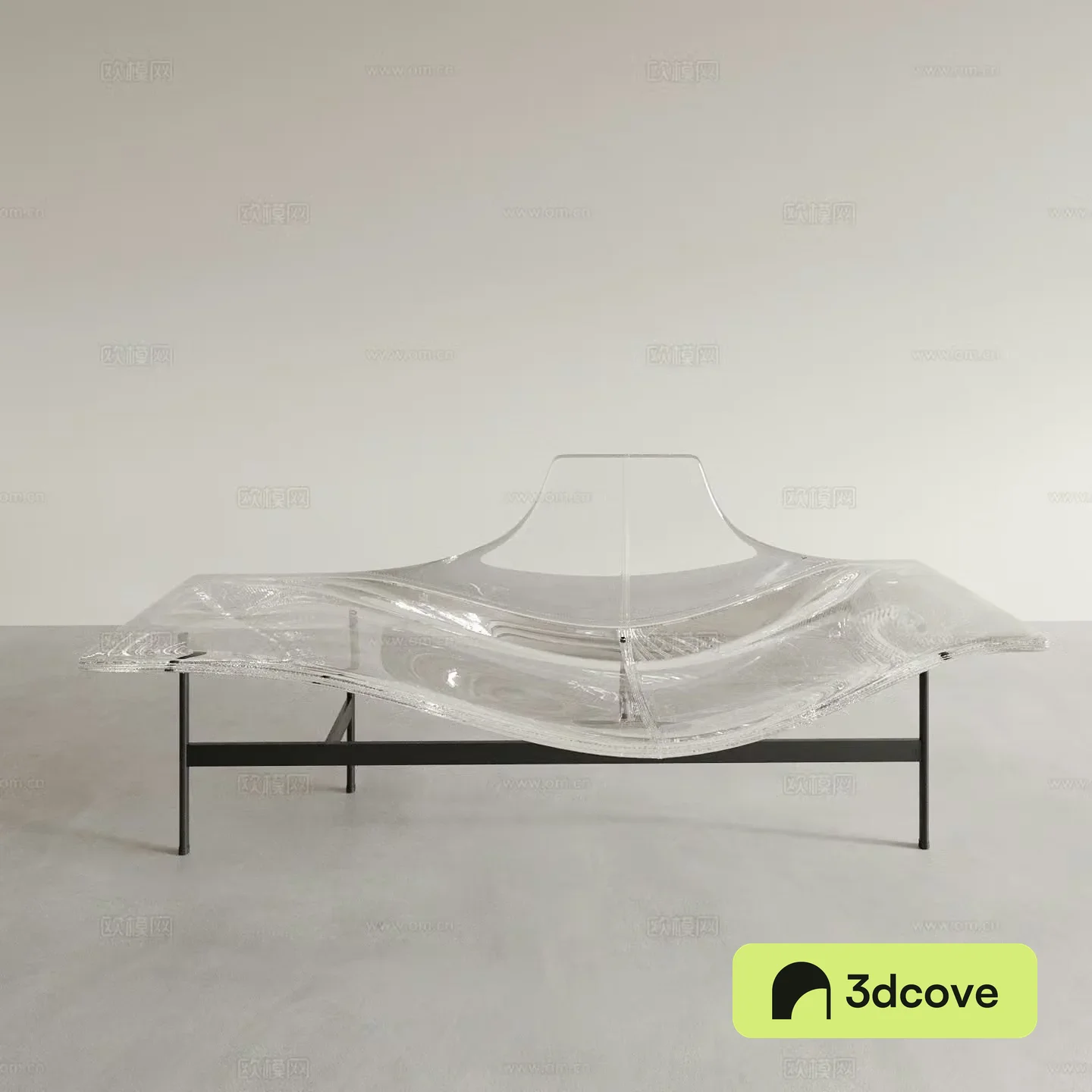 Acrylic leisure chair coffee chair
