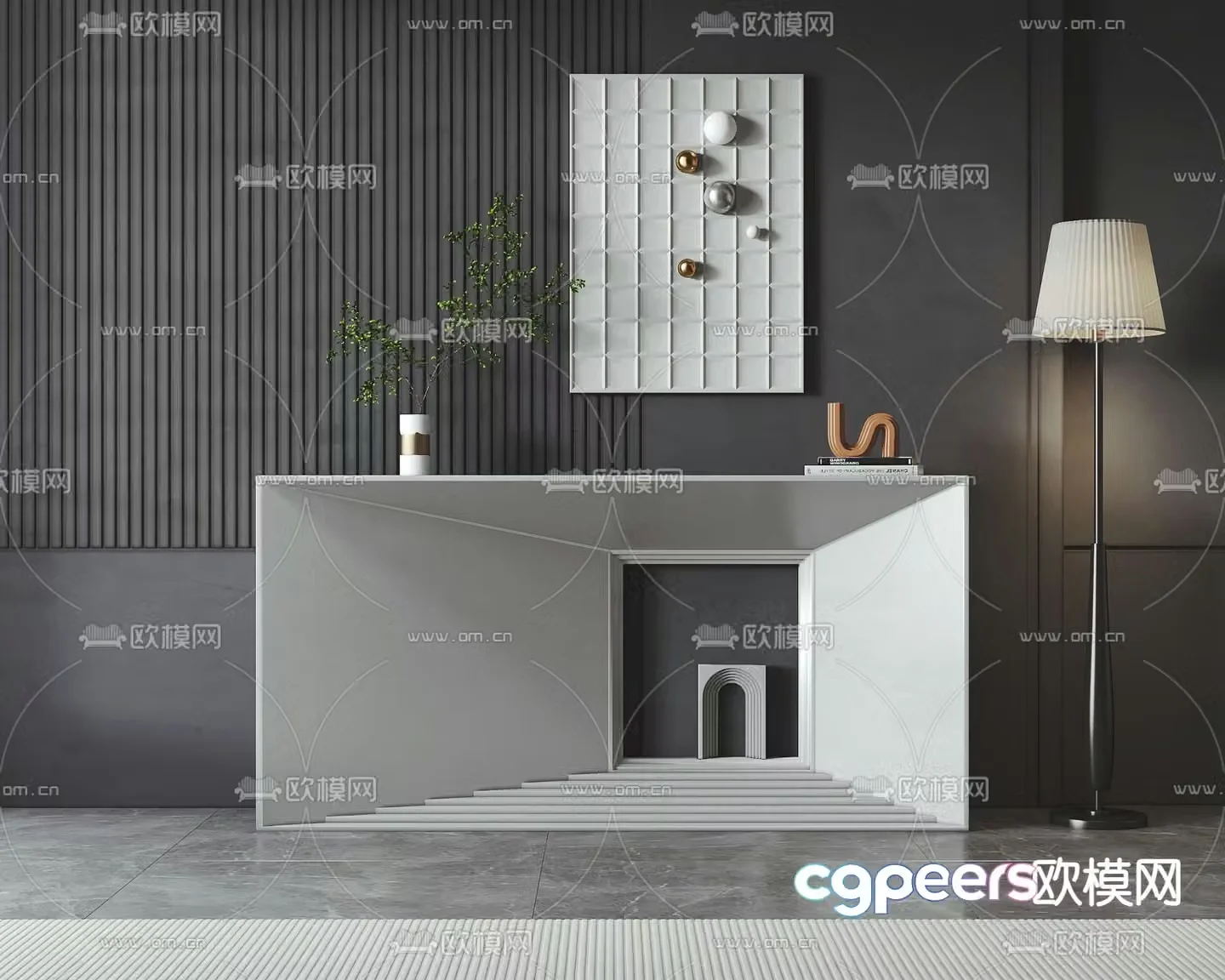 Modern Duanjingdai 3D model