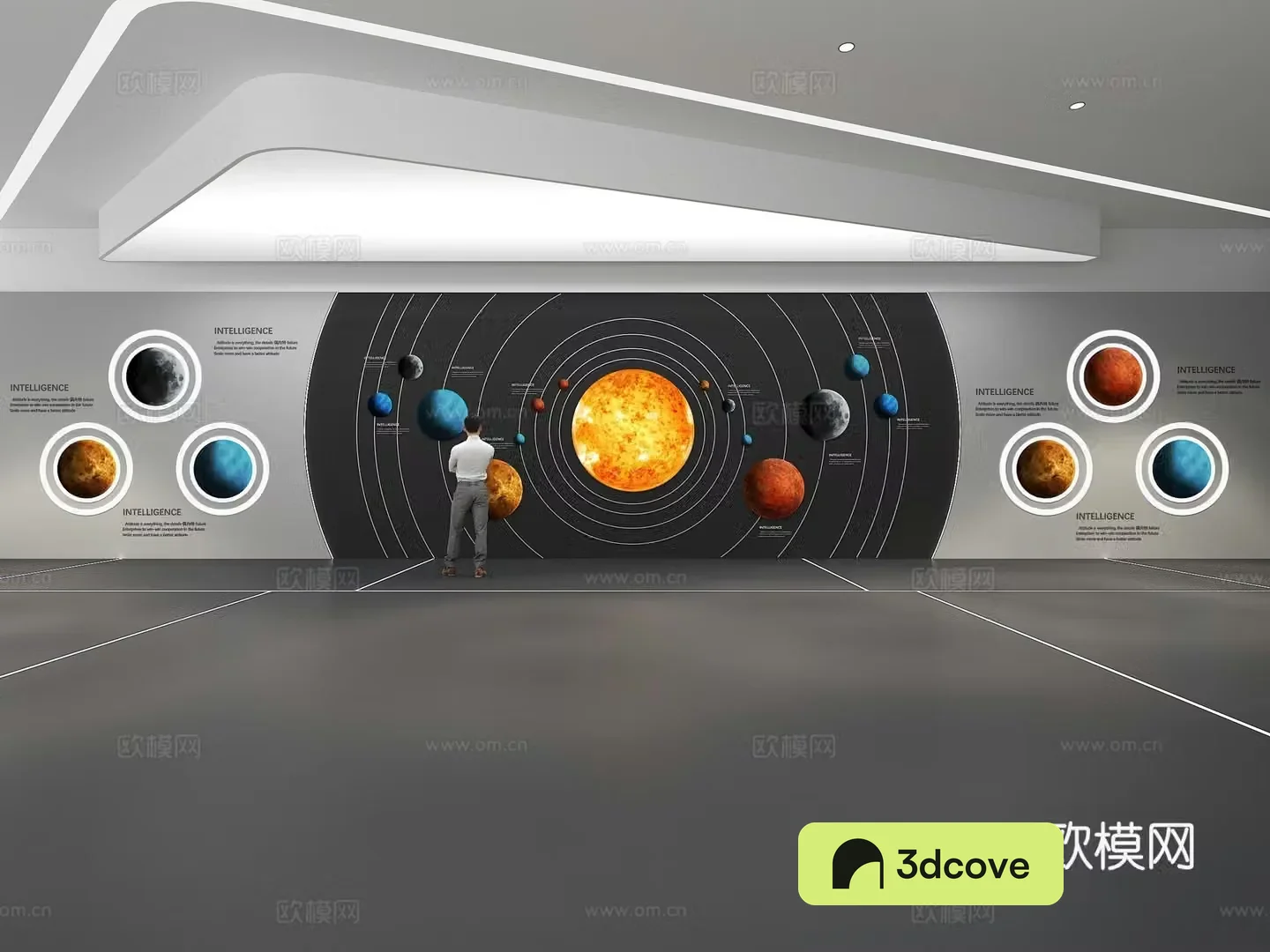 Cultural Wall Galaxy Culture Wall Display Wall Classroom Exhibition Hall Campus Culture Corridor