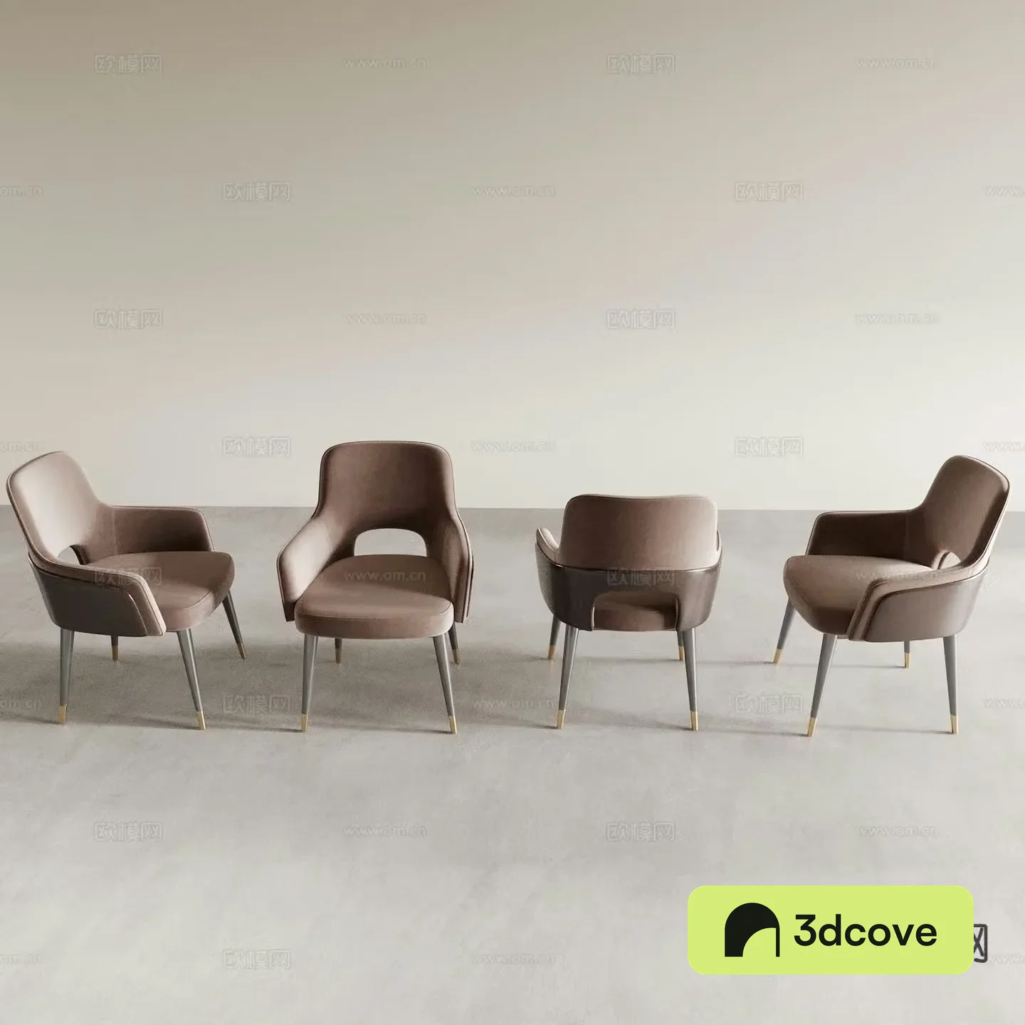 Modern leisure chair dining chair single chair
