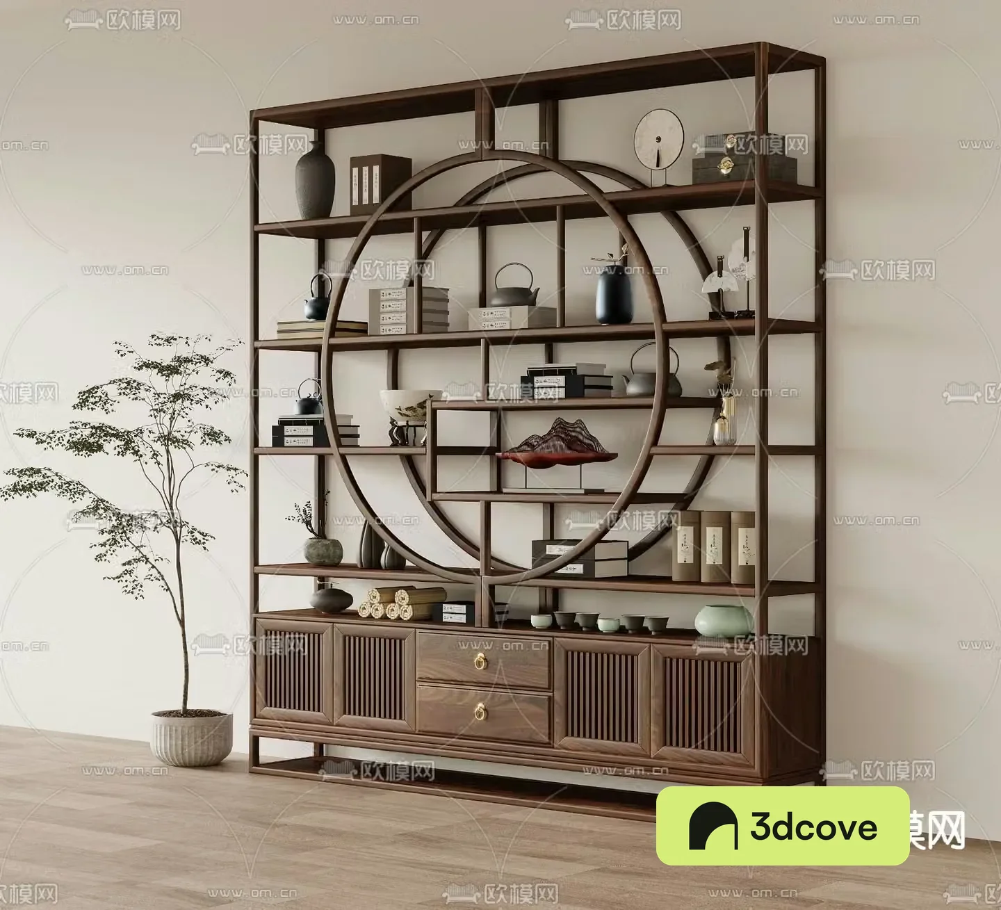 Bogu rack new Chinese style storage rack display rack