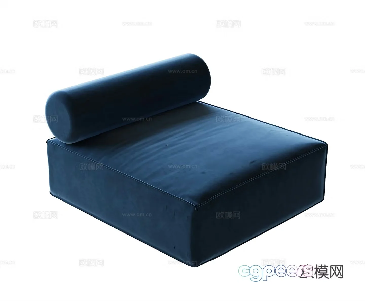 Single sofa leisure sofa 3d model