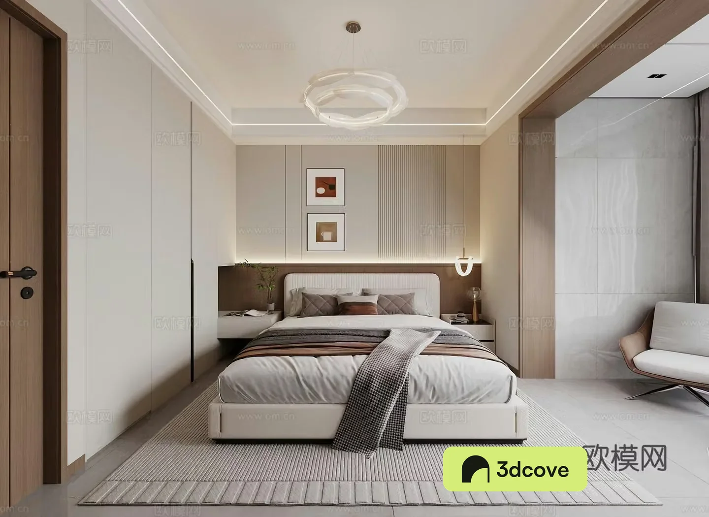 Modern bedroom