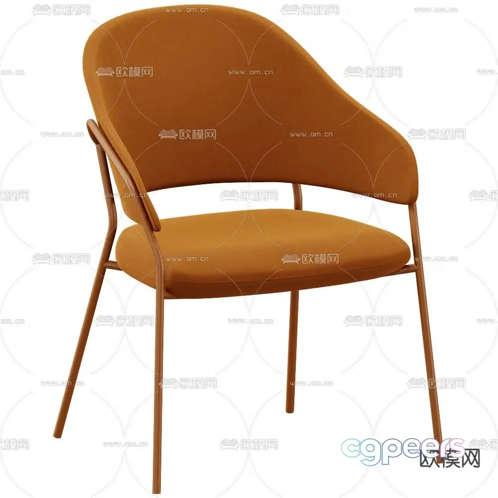 Innova dining chair chair 3d model