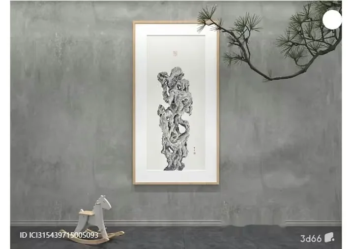 Grey Modern Room 3D Model – 3987 – VRAY Render