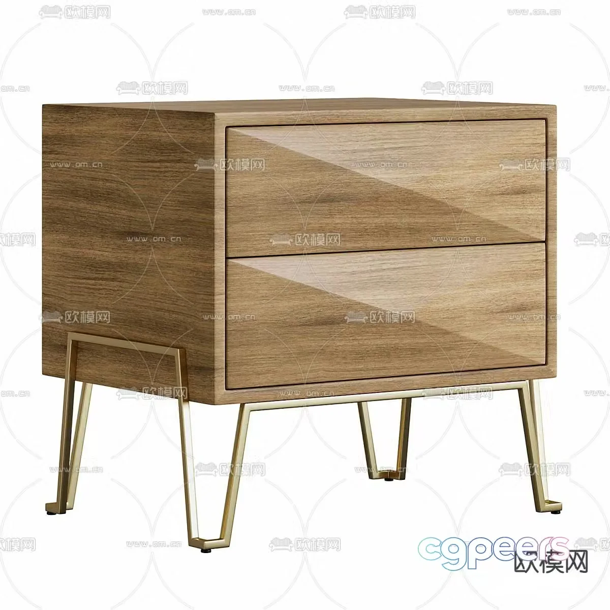 bedside table 3d model
