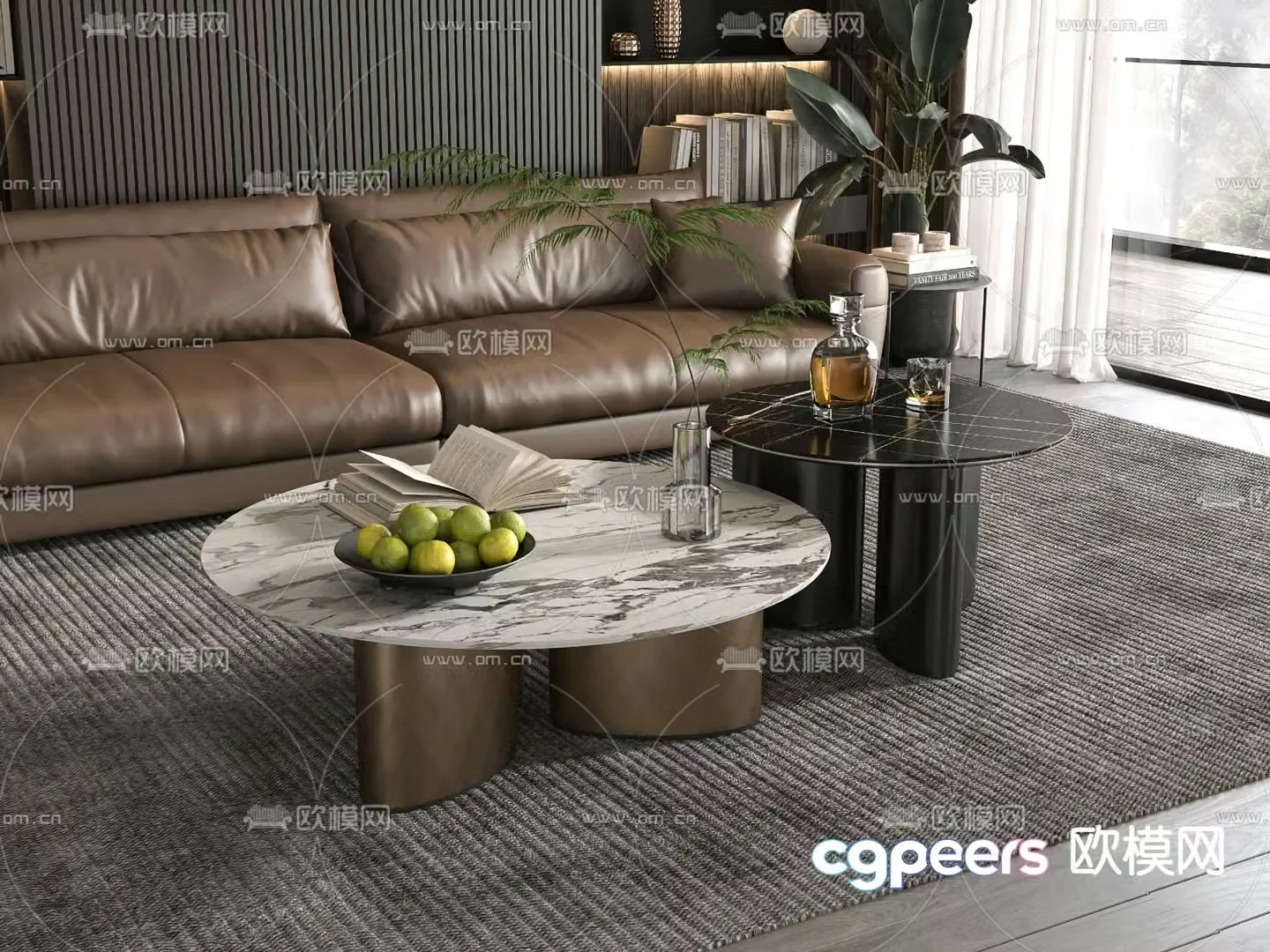 3D model of mother-in-law coffee table