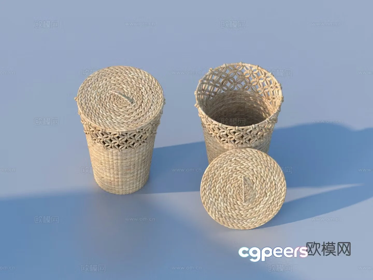 Storage basket Storage box Storage basket 3D model