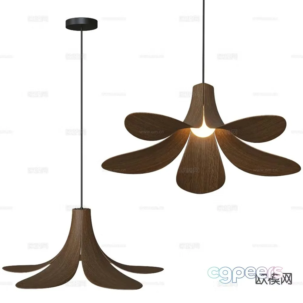 UMAGE flower chandelier 3d model