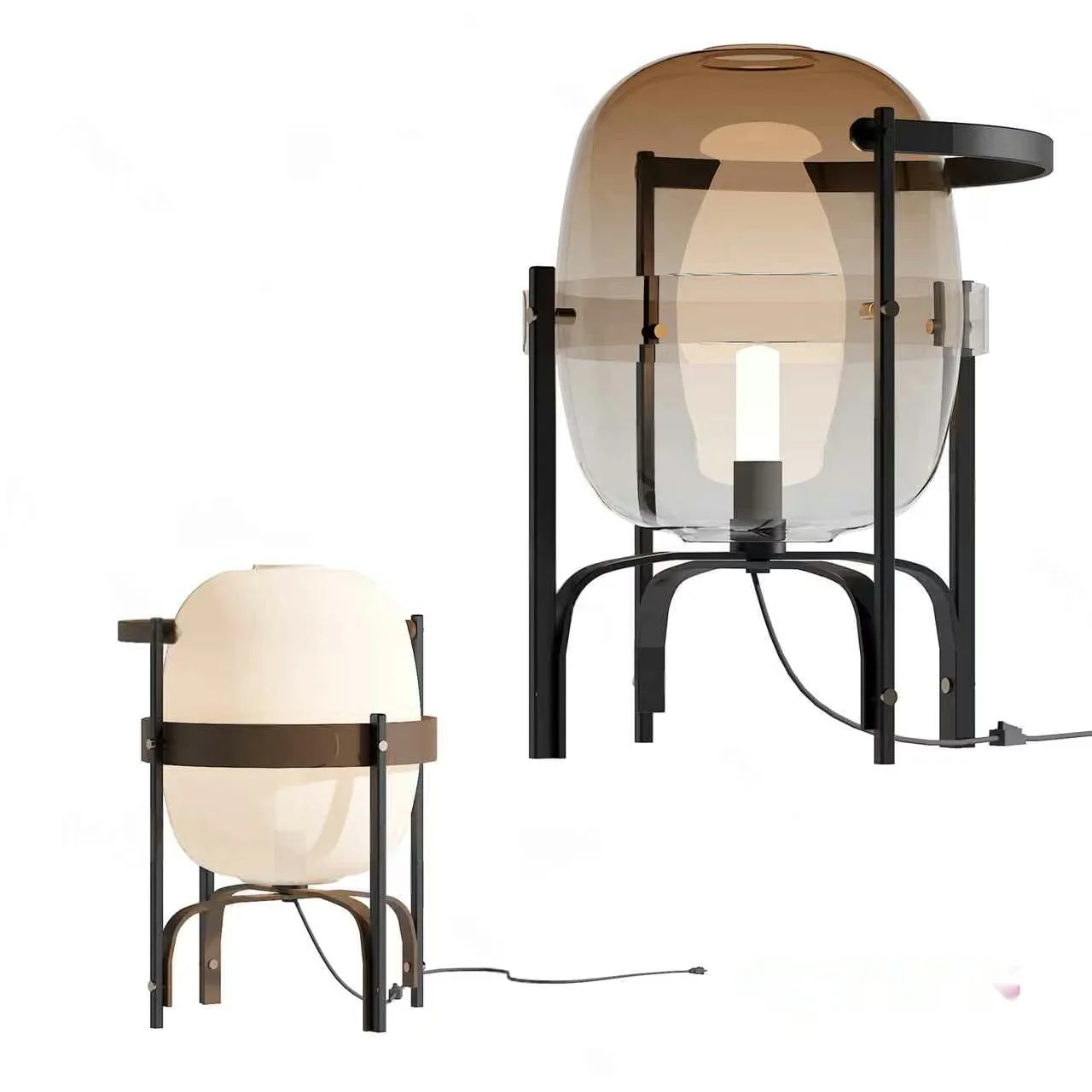 Modern Glass Lamp 3D Model – 17338 – VRAY Render