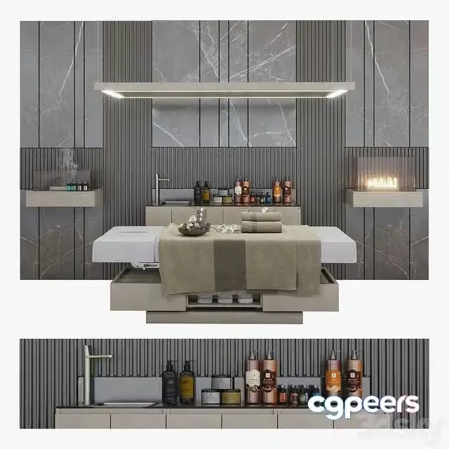 3ds Max Free – Spa Salon Horizon Maletti