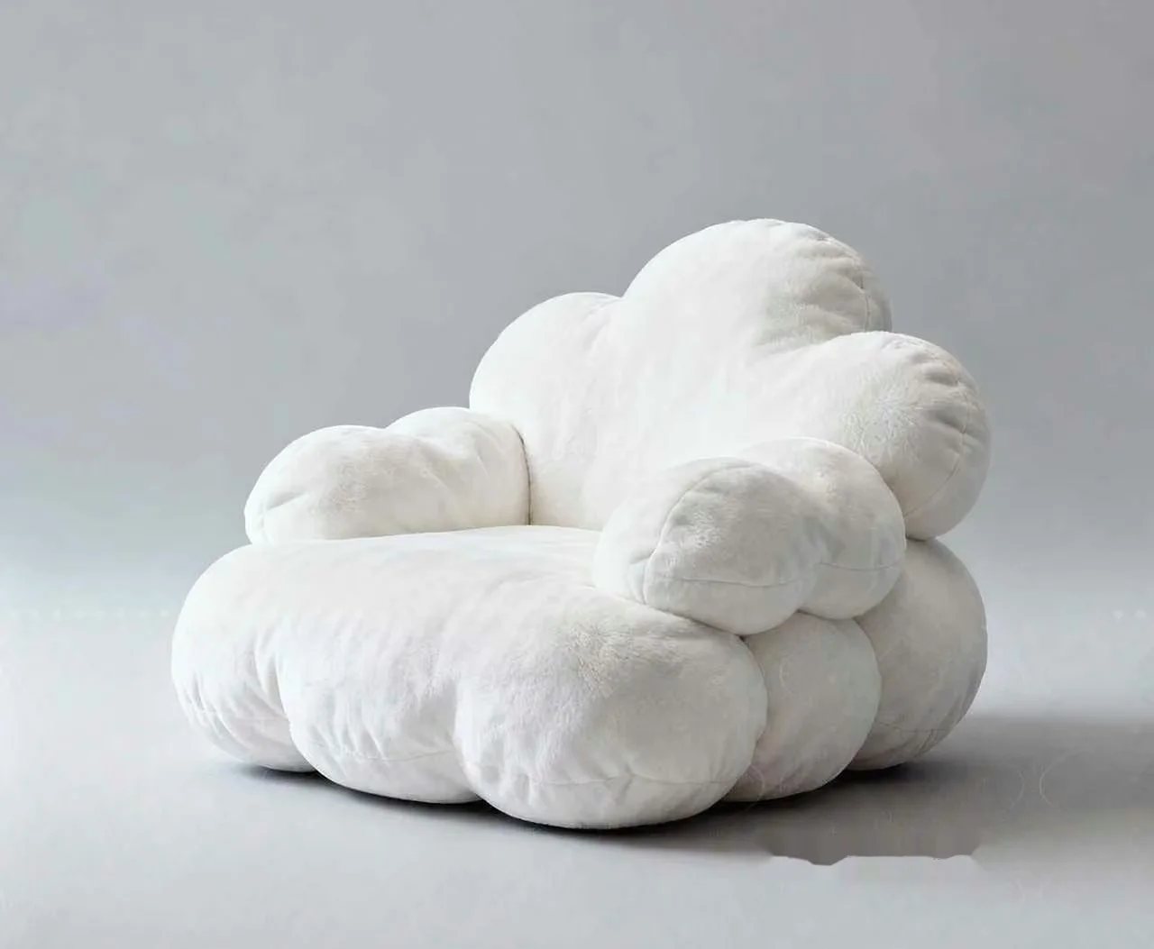 Cloudy White Chair 3D Model – 6884 – VRAY Render