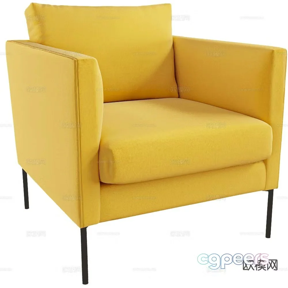 OPTISOFA single sofa 3d model