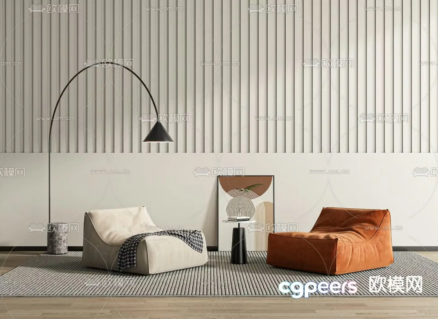 EDRA beanbag sofa 3d model