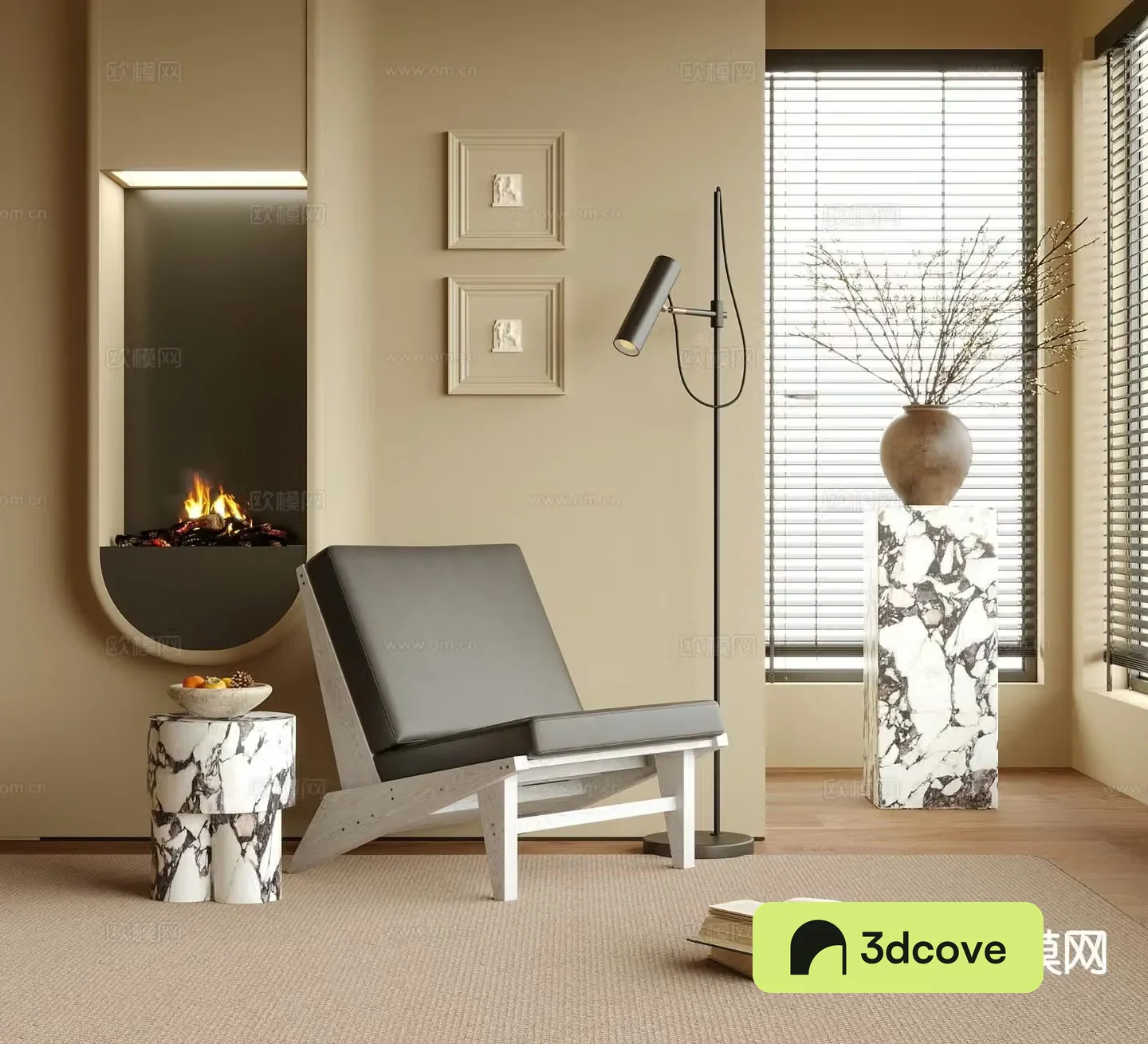 Modern lounge chair