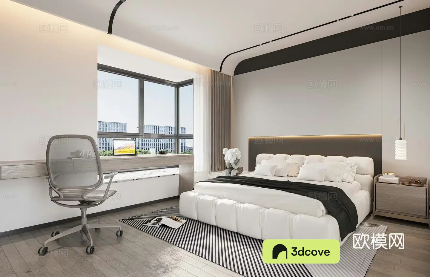 Modern bedroom