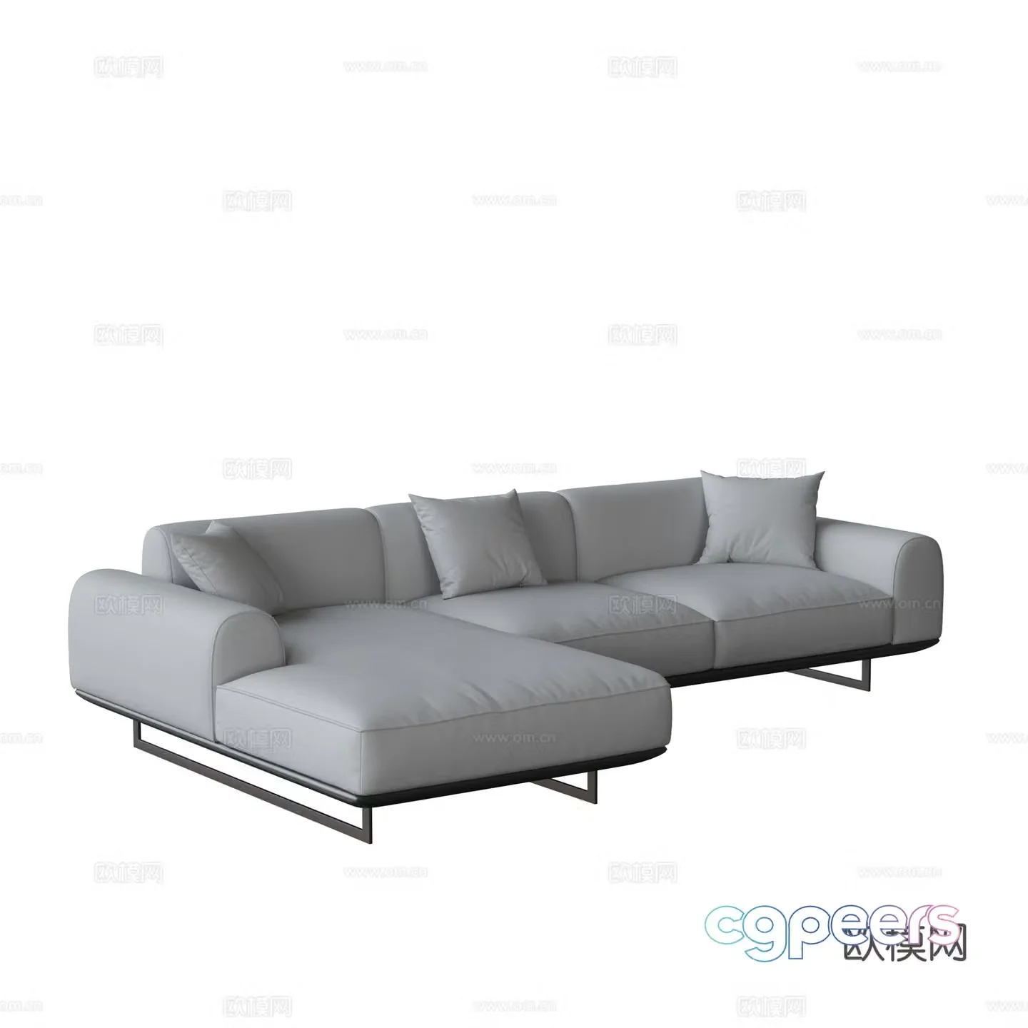 Modern sofa 3d model
