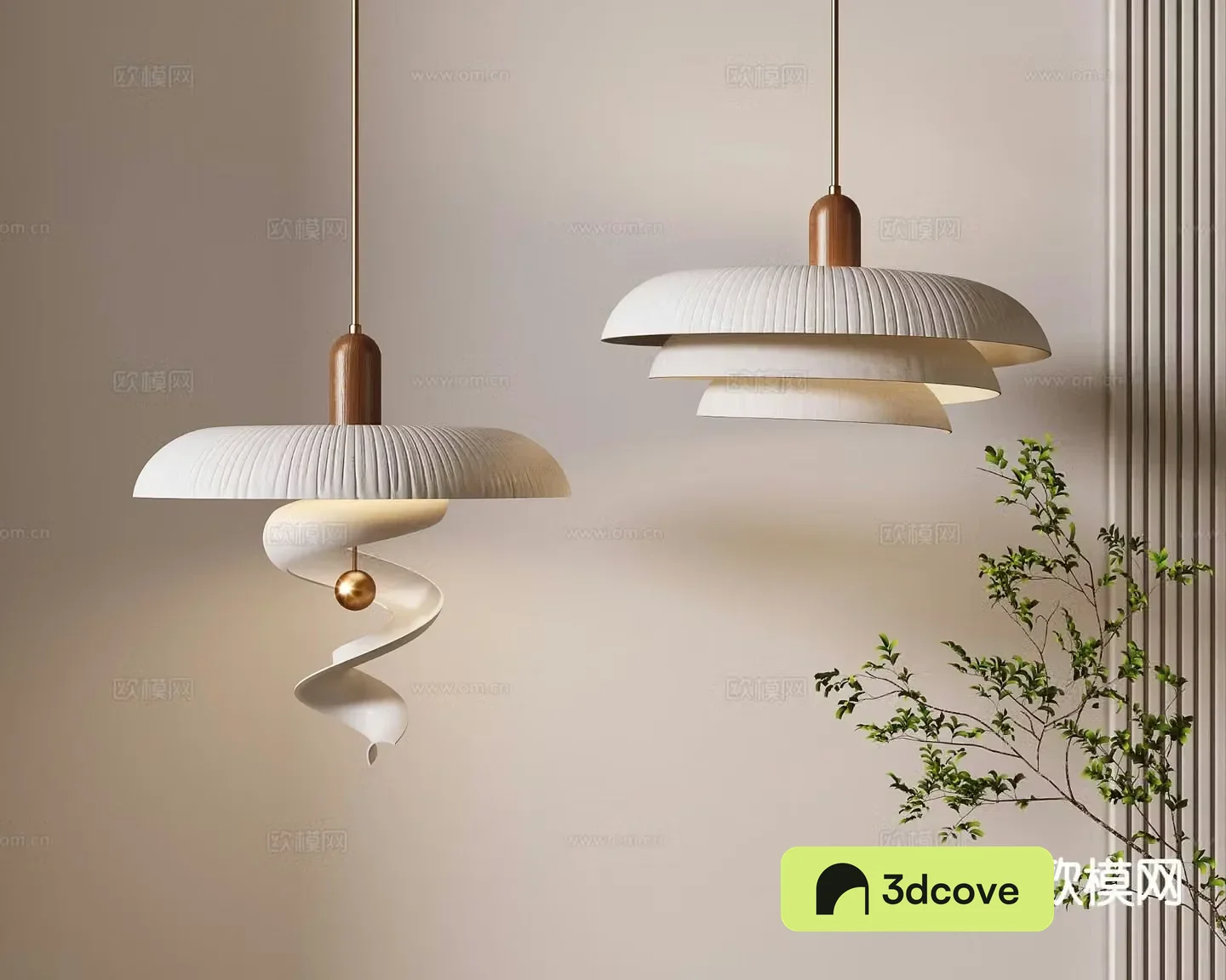 Modern art chandelier