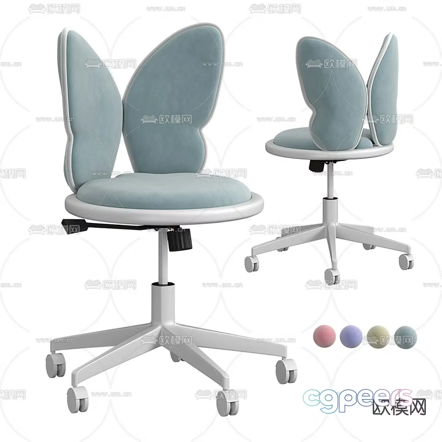 Children’s chair elf chair 3d model
