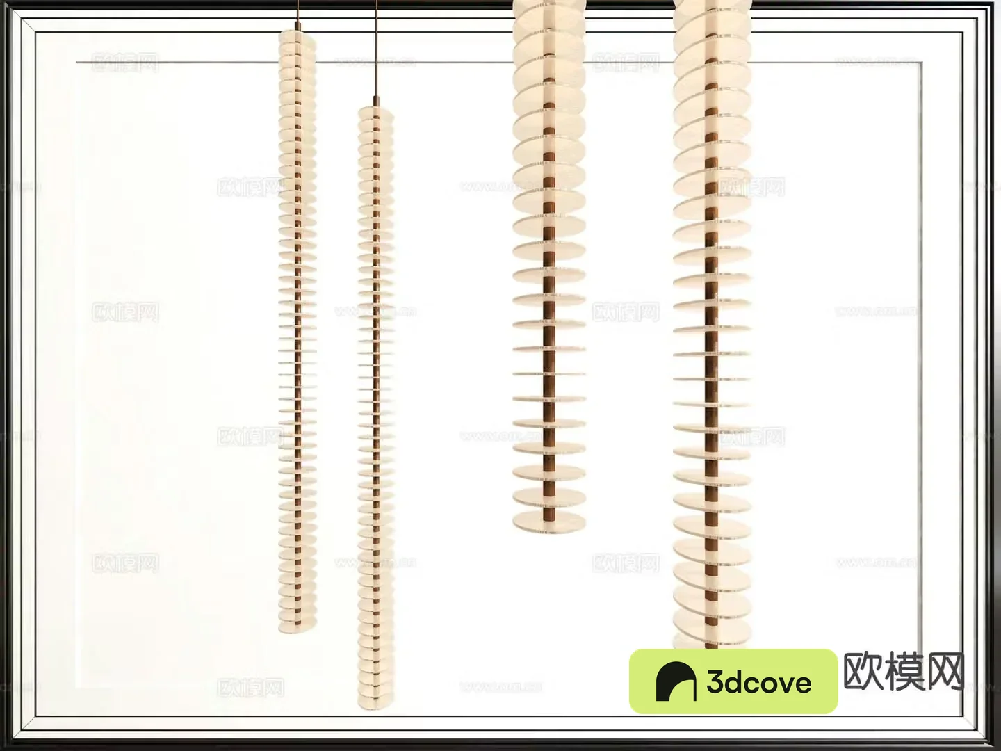 Light luxury chandelier long chandelier