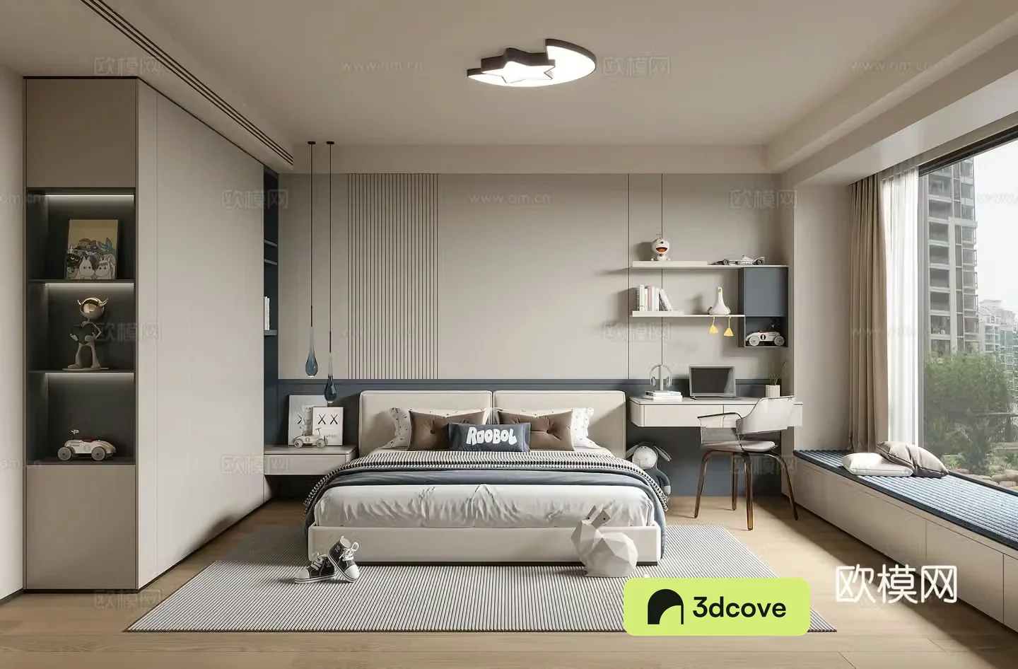 Modern bedroom