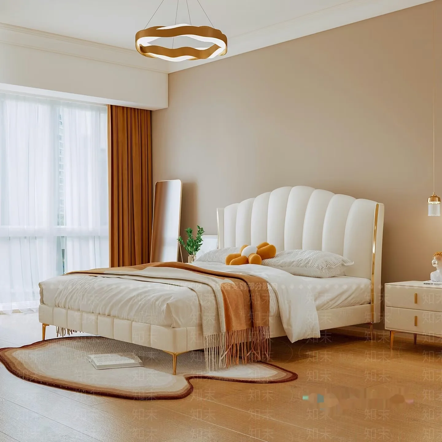 Cozy Modern Bedroom 3D Model – 1658 – VRAY Render
