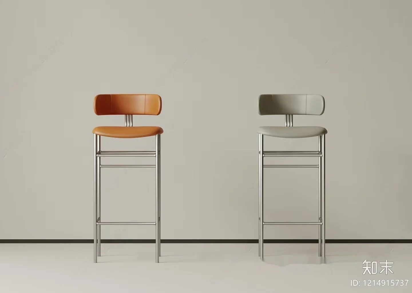 Modern Bar Stools 3D Model – 11935 – VRAY Render