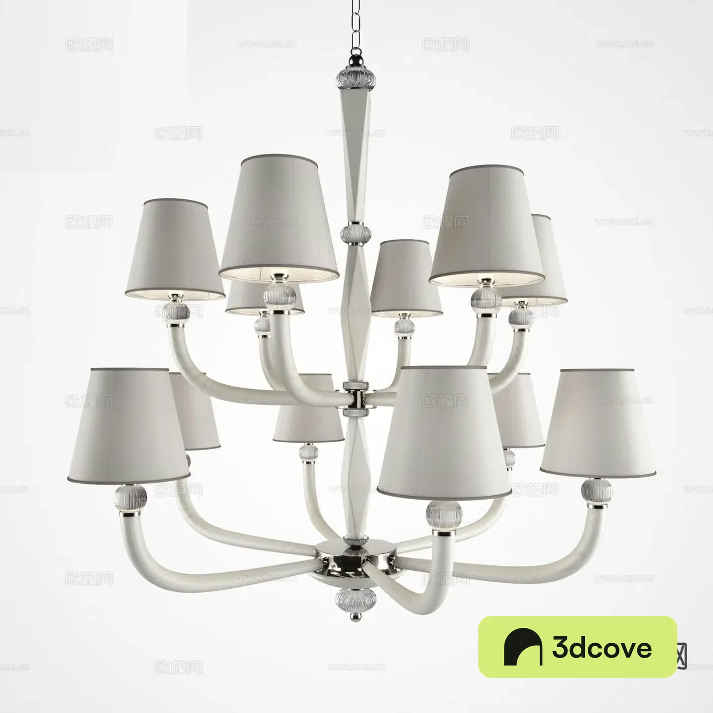 Modern multi-head chandelier indoor chandelier