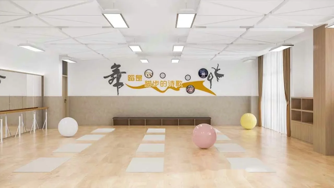 A Dance Studio 3D Model – 23412 – VRAY Render