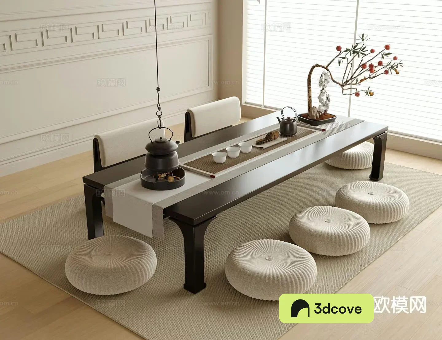 New Chinese Tatami Tea Table