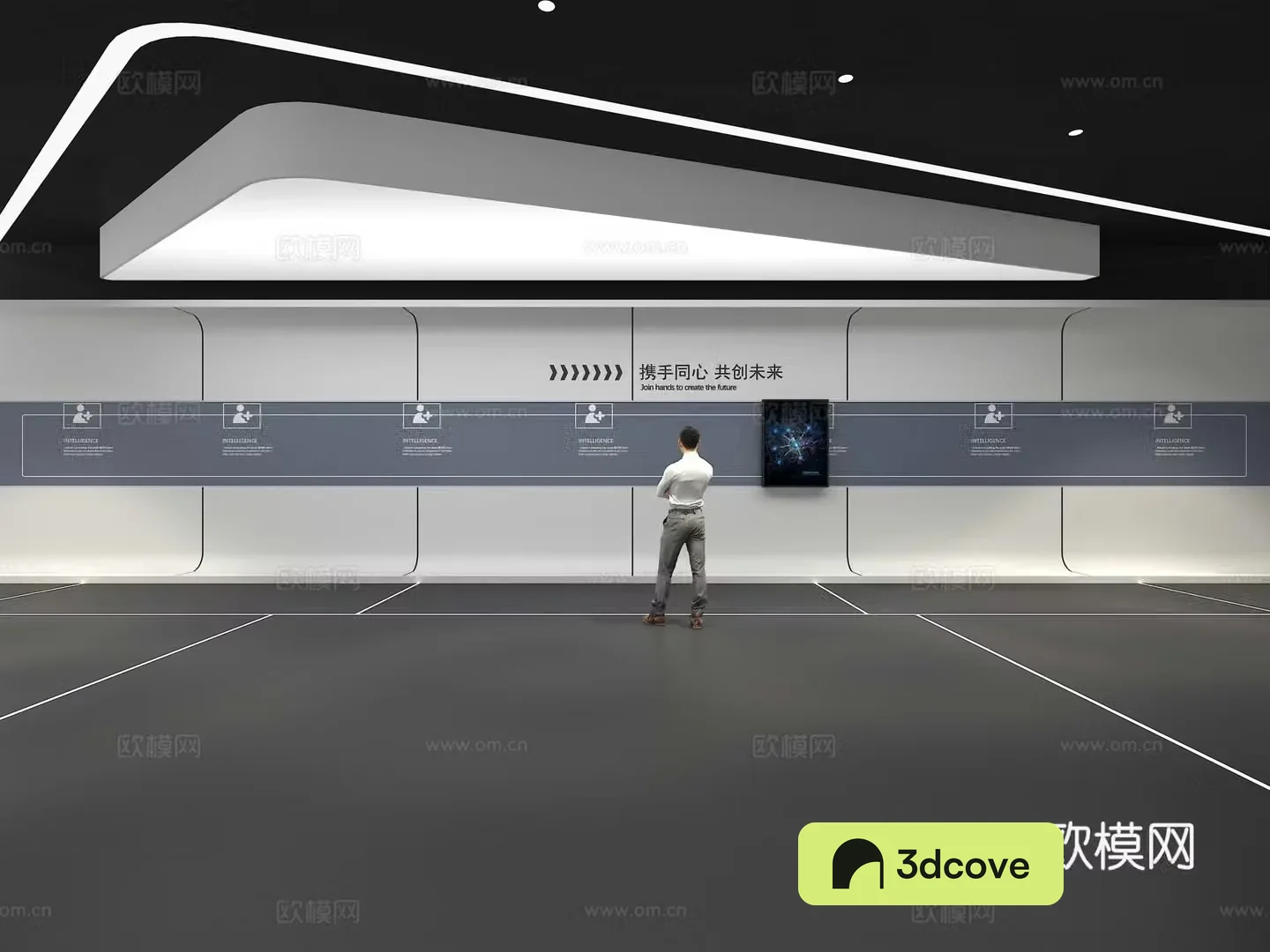 Cultural wall Corporate culture wall Sliding screen Theme wall Exhibition hall Campus culture Corridor