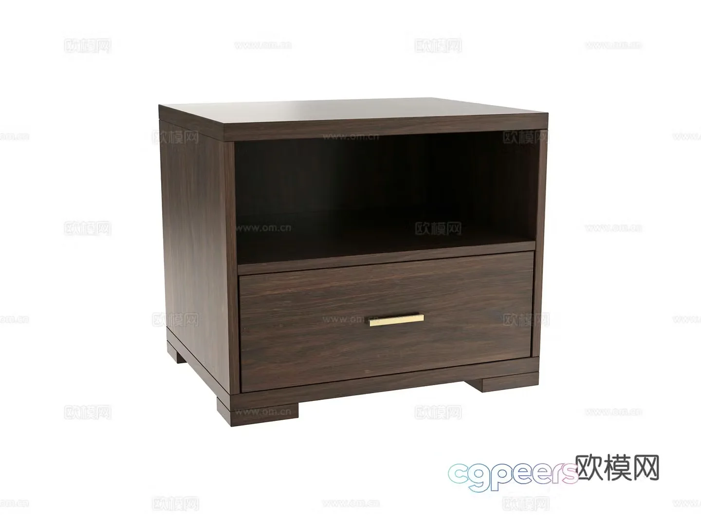 bedside table 3d model