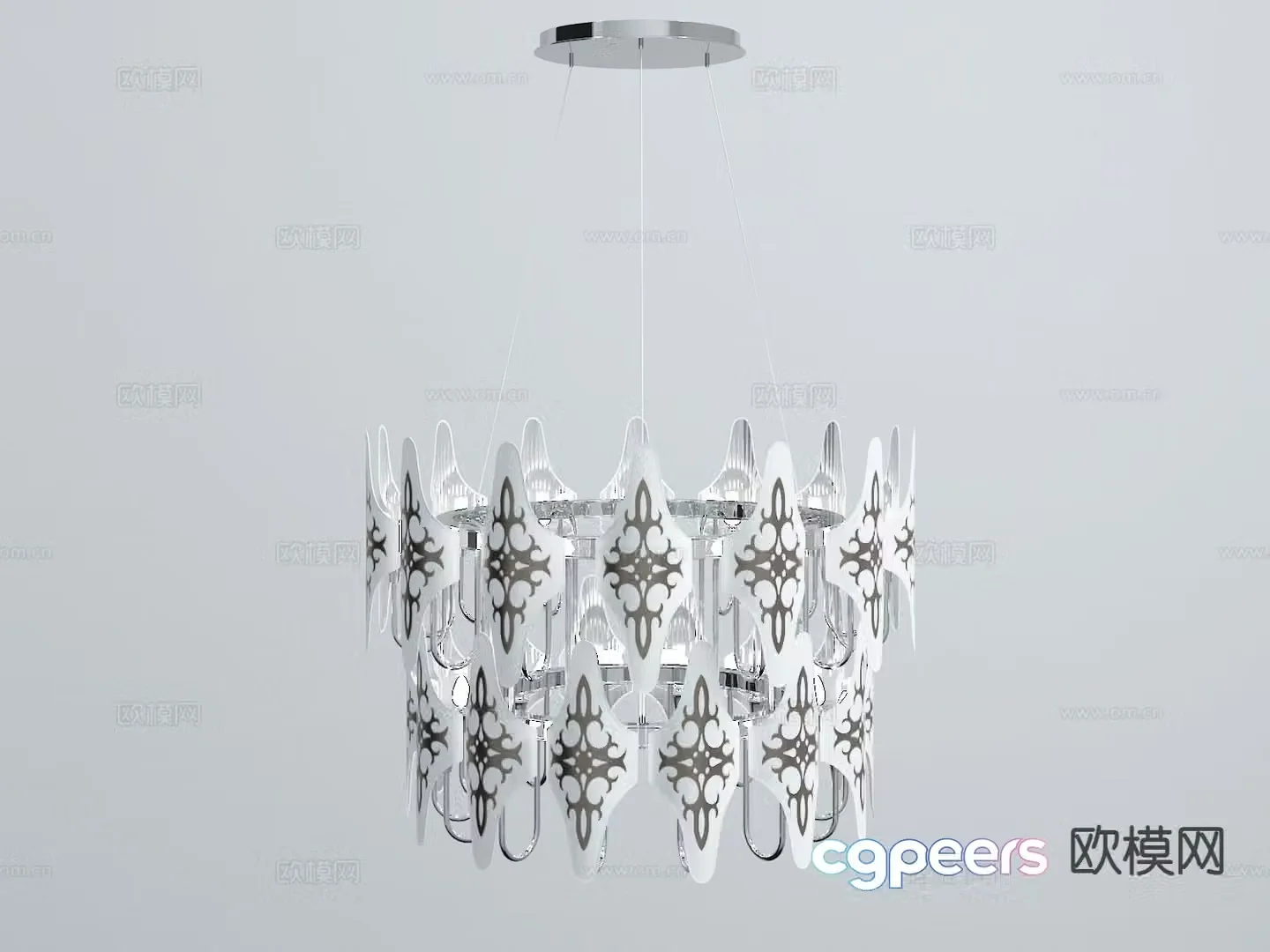 VISIONNAIRE Italian chandelier 3d model