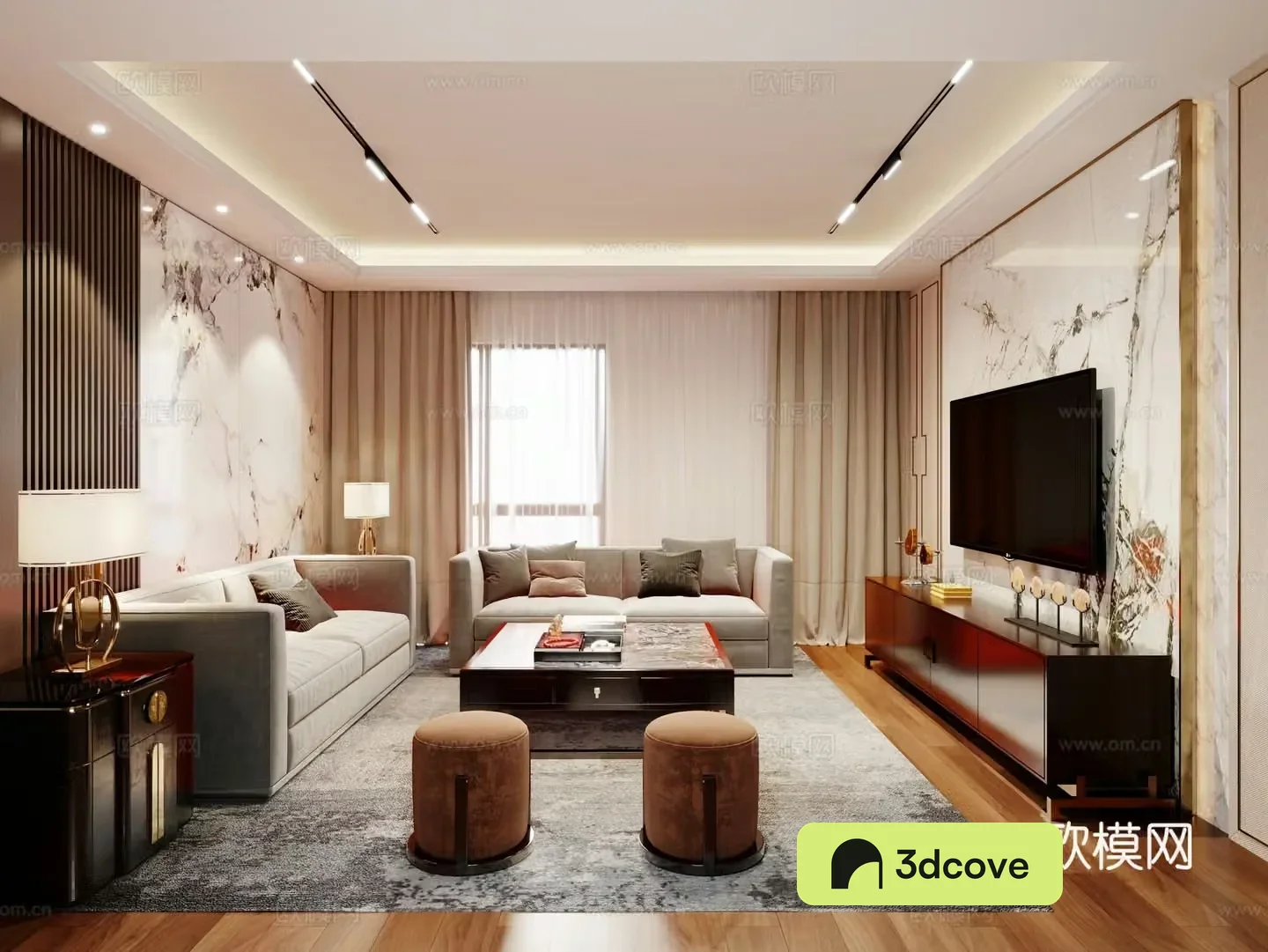 New Chinese living room