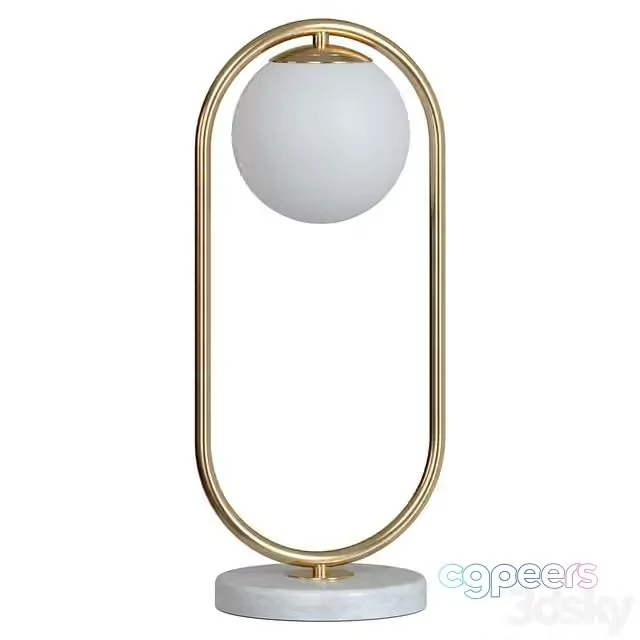 3ds Max Free – Interior table lamp with switch Matisse A7745LT-1AB