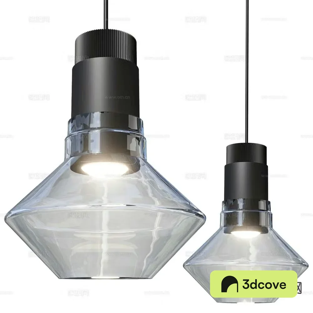 Cangini Tucci glass chandelier