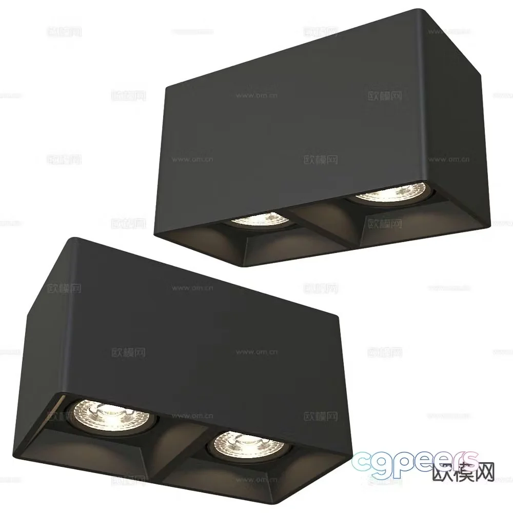 DENKIRS surface mounted downlight spotlight 3d model