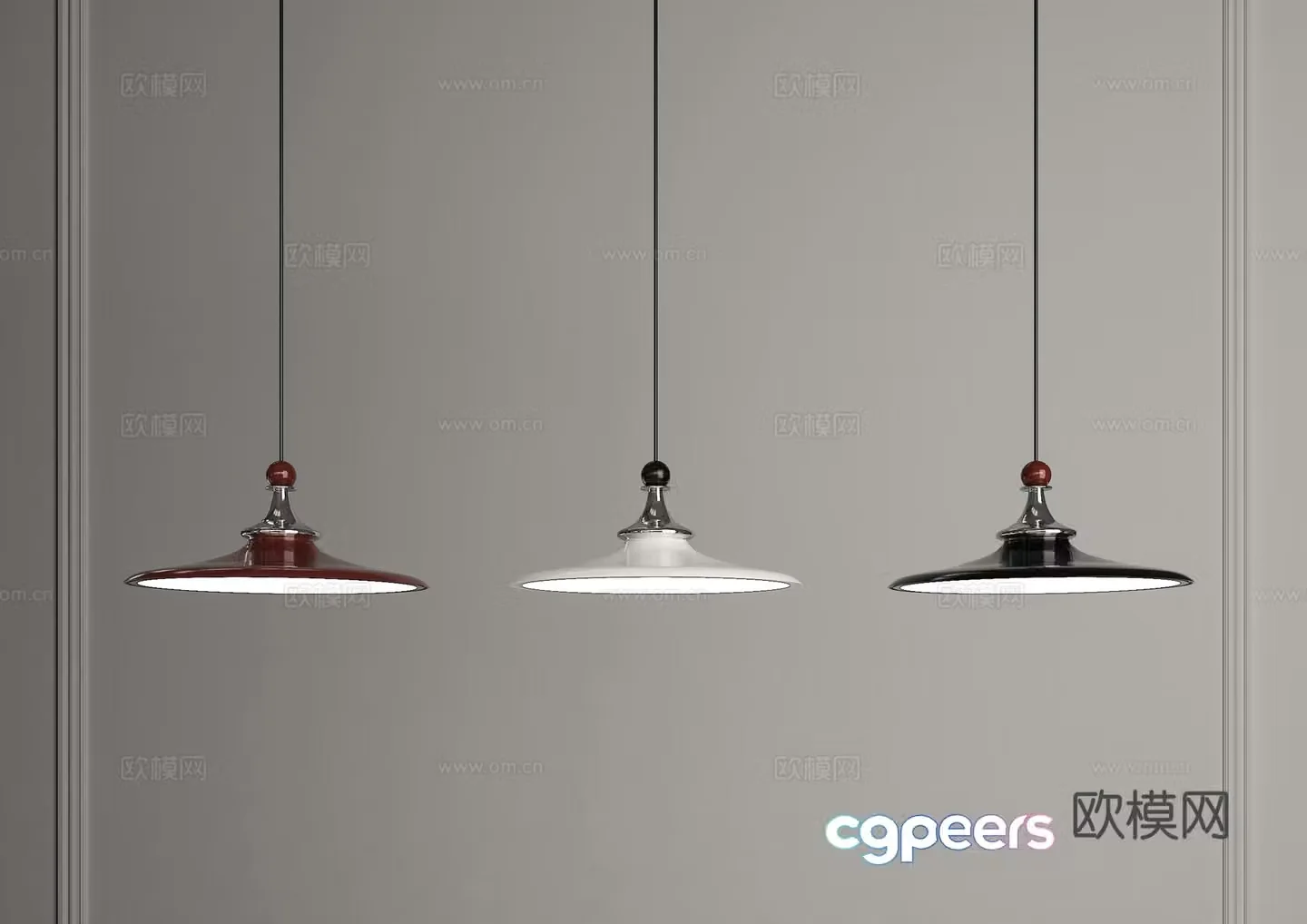 Restaurant Chandeliers French Chandeliers Middle Chandeliers Creamy Chandeliers UFO chandelier 3D Model
