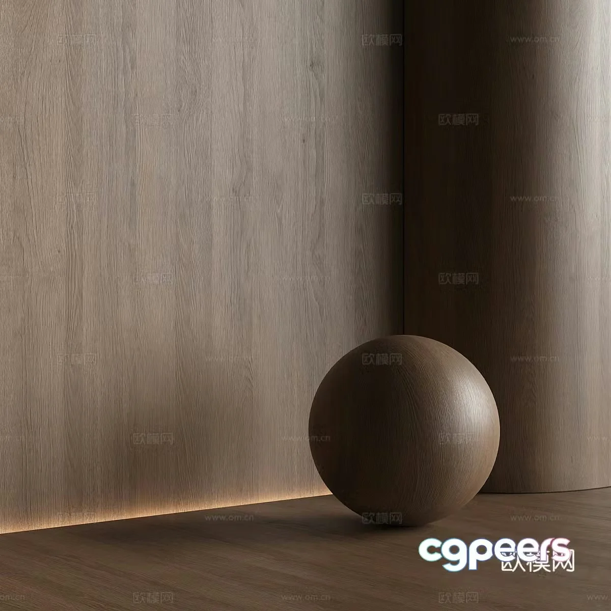 Wooden floor 3d model