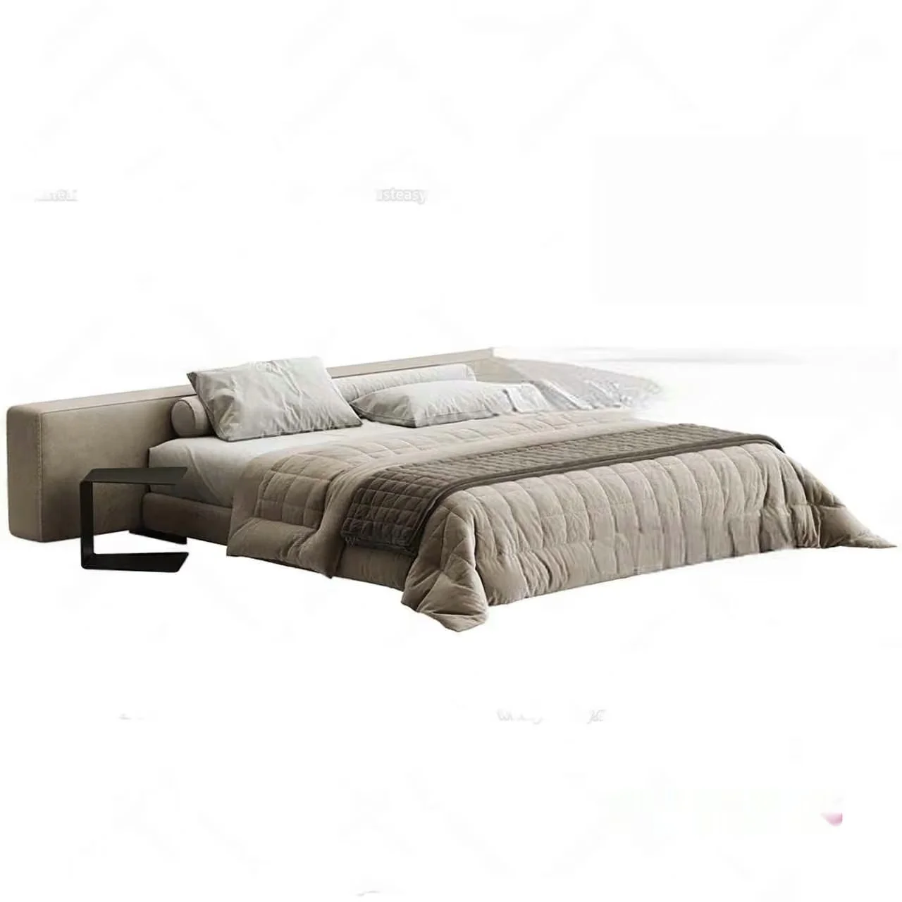 Cozy Modern Bed 3D Model – 12011 – CORONA Render
