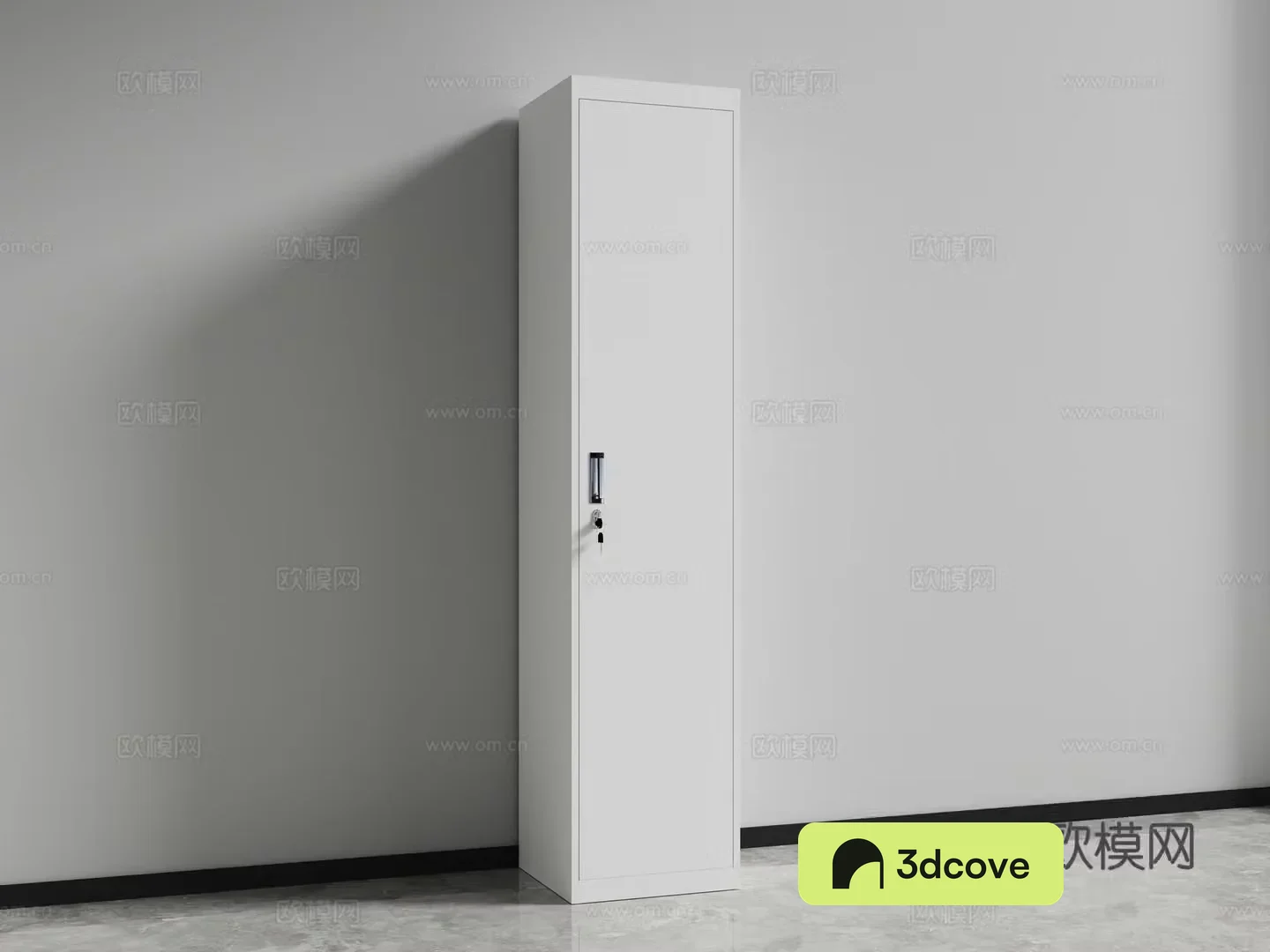 Single door cabinet file cabinet