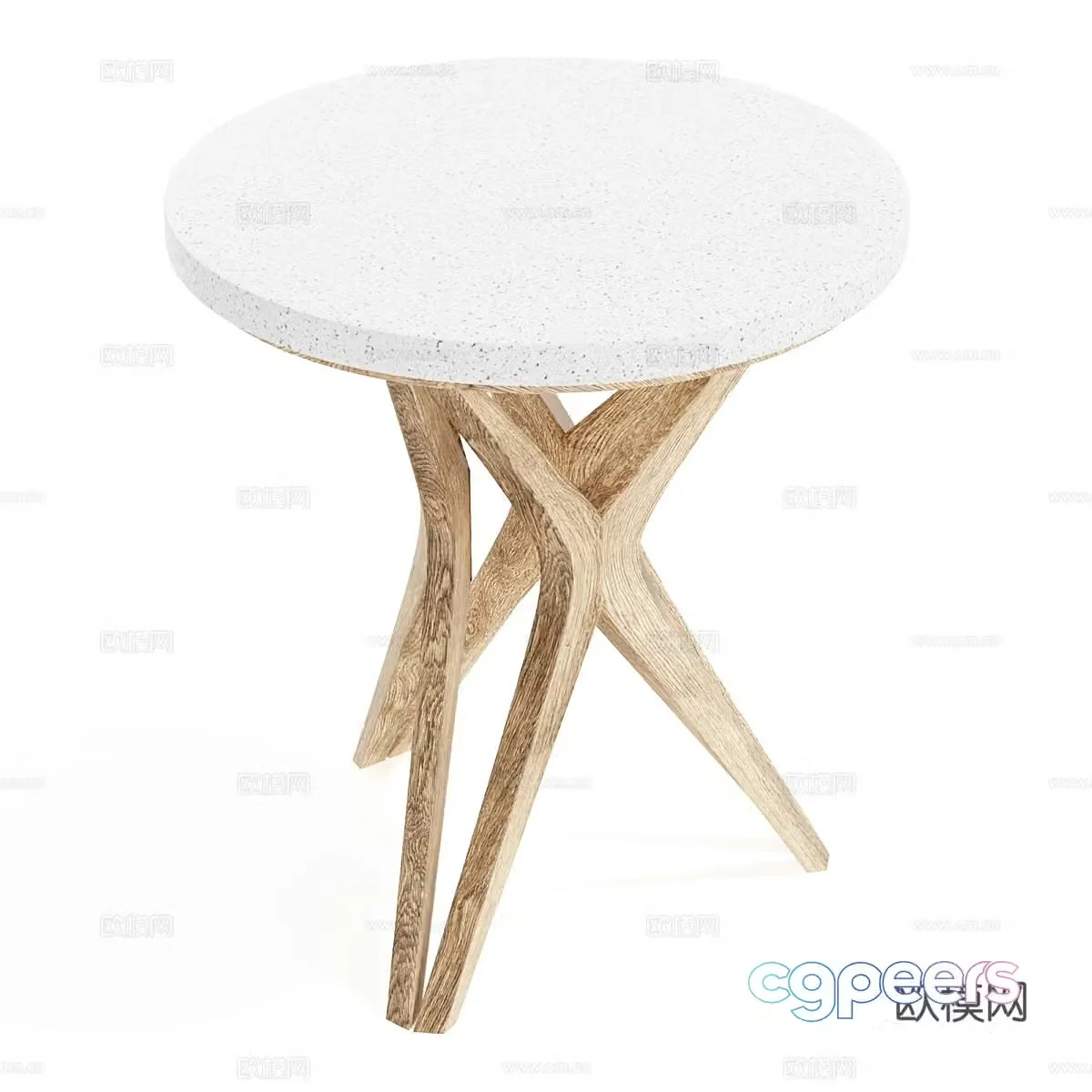 New Chinese side table 3D model