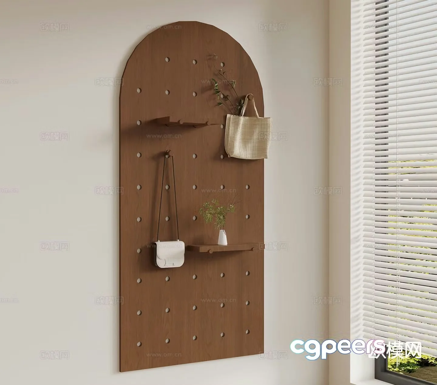 Medieval Wind Tunnel Clothes Board 3D model