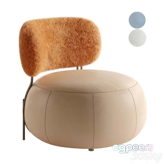 3ds Max Free – SINO armchair. BAMBI WHITE. BAMBI ORANGE. Baby geo