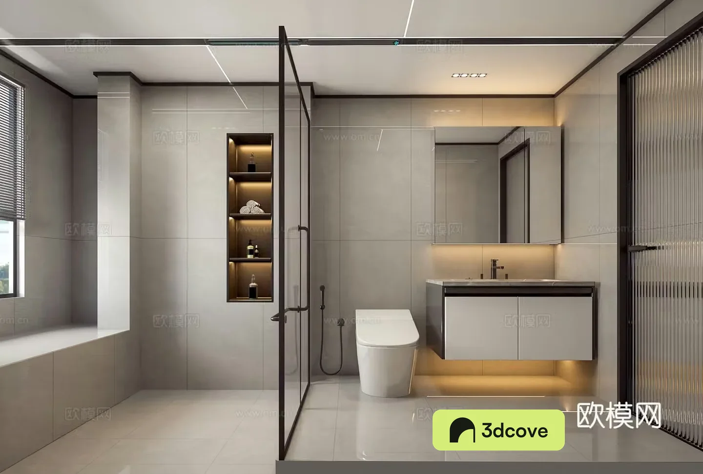 Modern bathroom