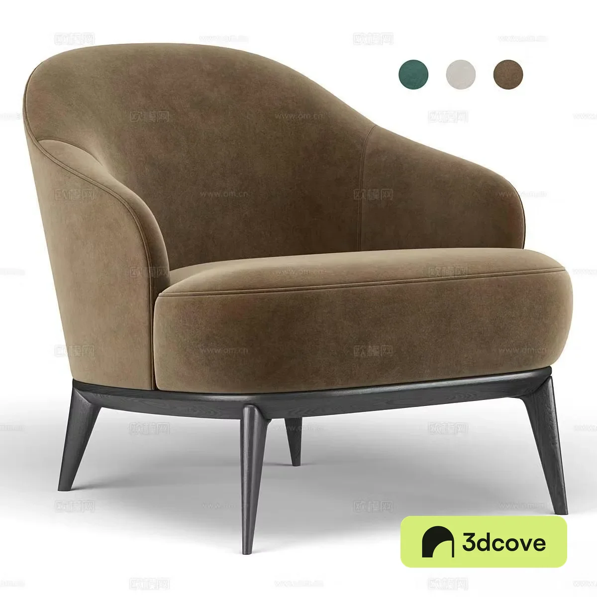 Leslie modern sofa chair leisure chair