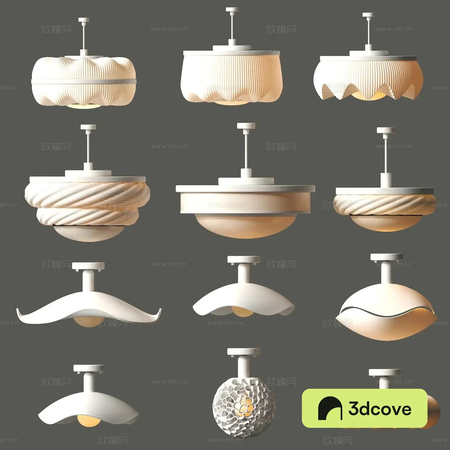 Modern Cream Style Chandelier