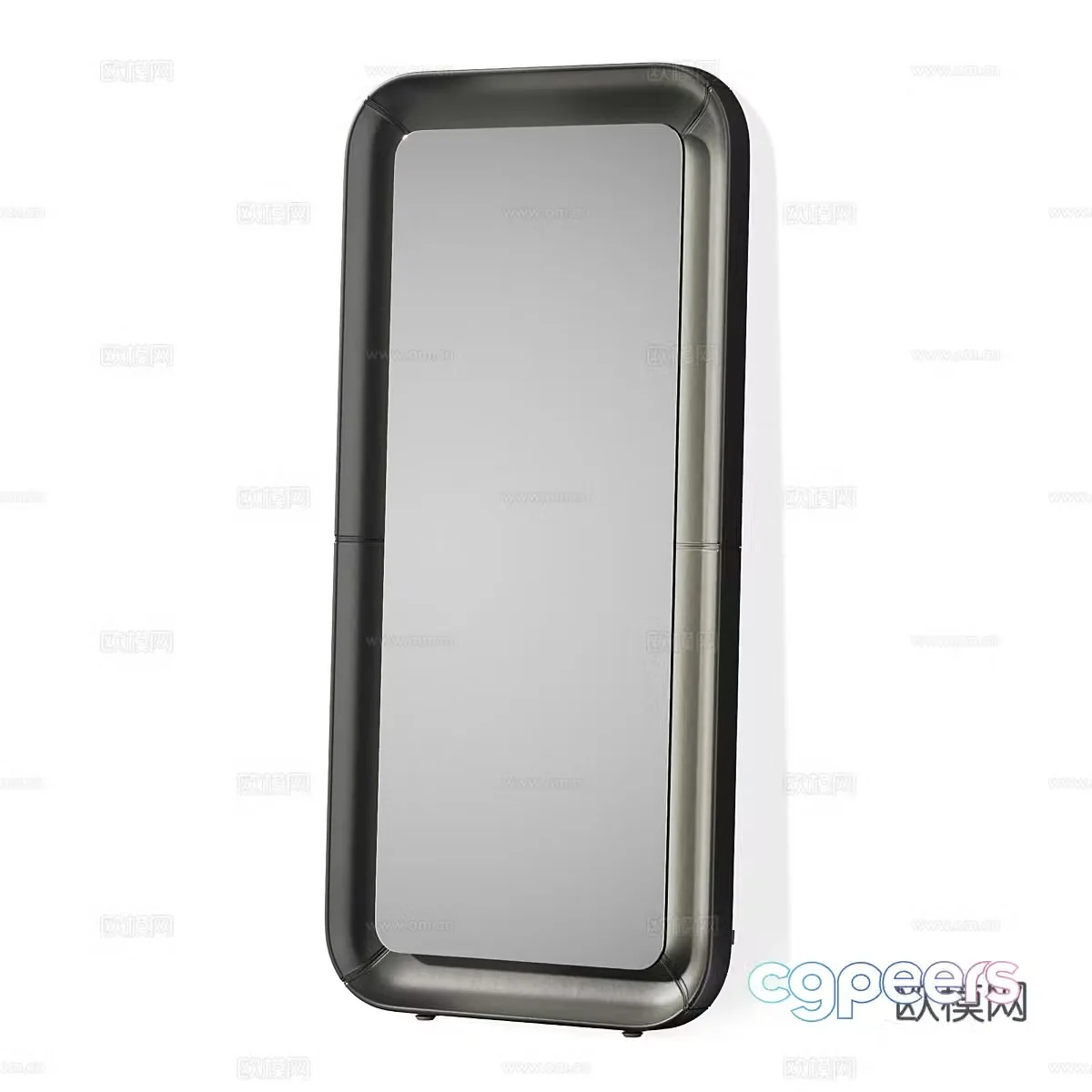 Modern mirror floor mirror full length mirror 3d model