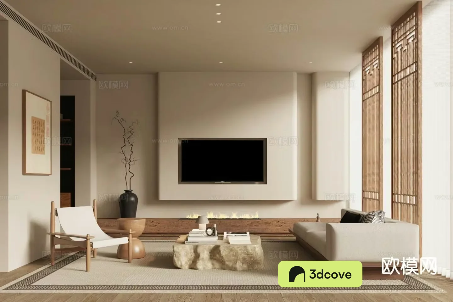 New Chinese style living room